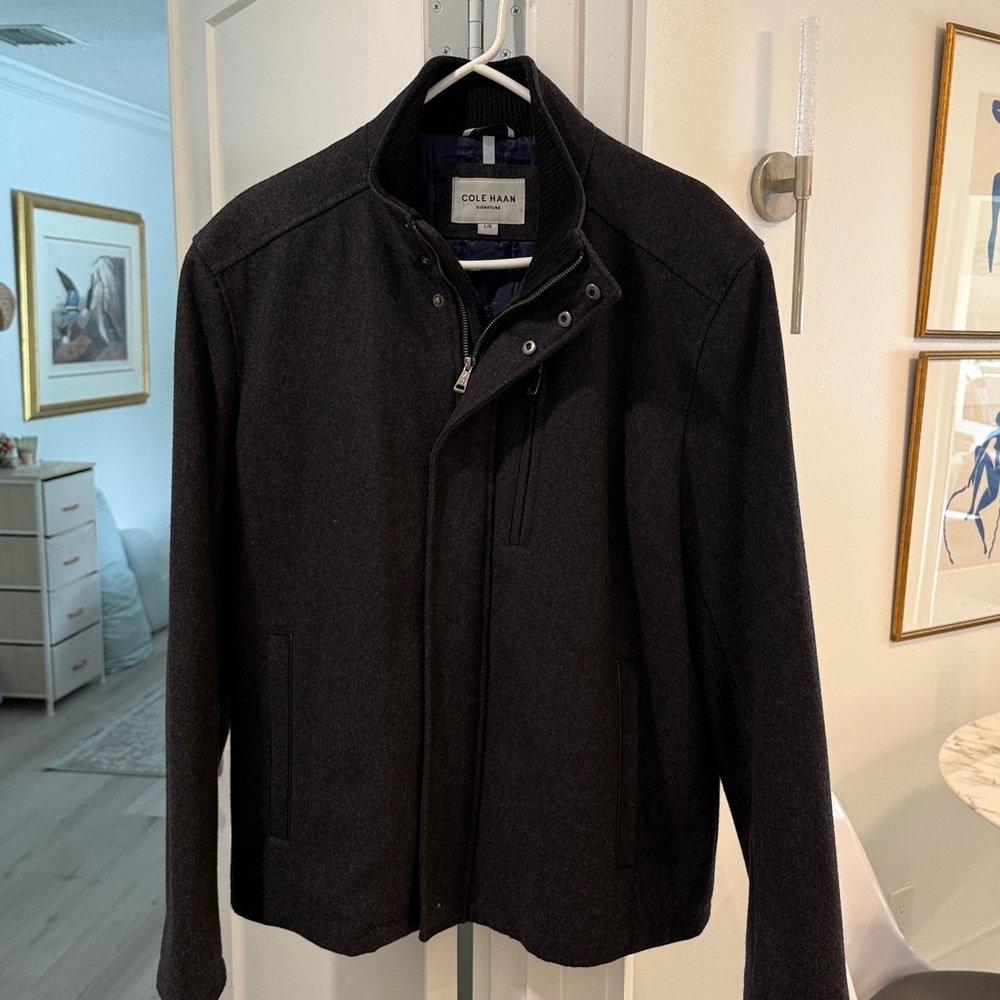 Cole Haan Dark Charcoal Jacket